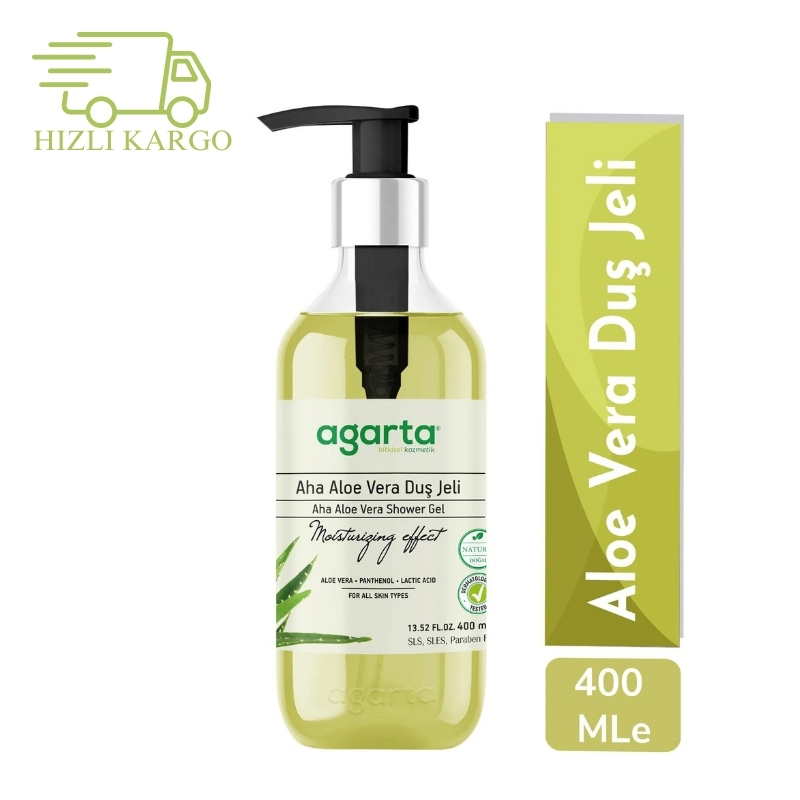 Agarta%20Doğal%20AHA%20Aloe%20Vera%20Duş%20Jeli%20400%20ML