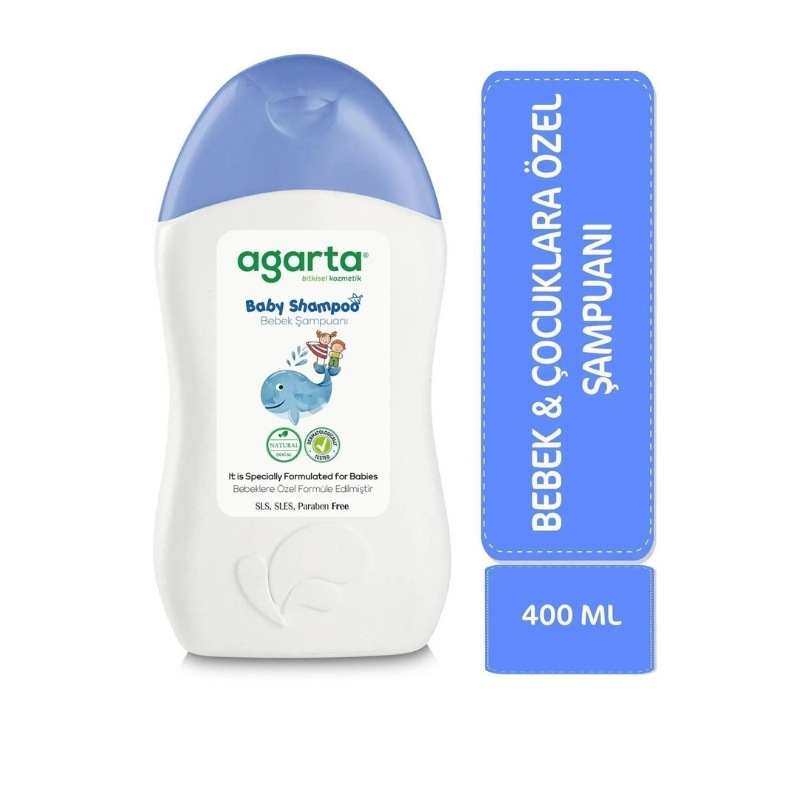 Agarta%20Doğal%20Erkek%20Bebek%20Şampuanı%20Saç%20ve%20Vücut%20400%20ML