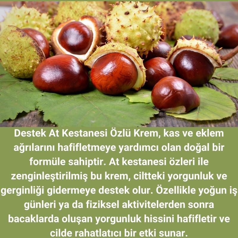 Destek%20At%20Kestanesi%20Özlü%20Krem%2045%20gr