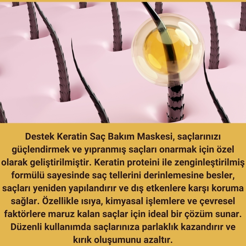 Destek%20Keratin%20Saç%20Bakım%20Maskesi%20150%20gr