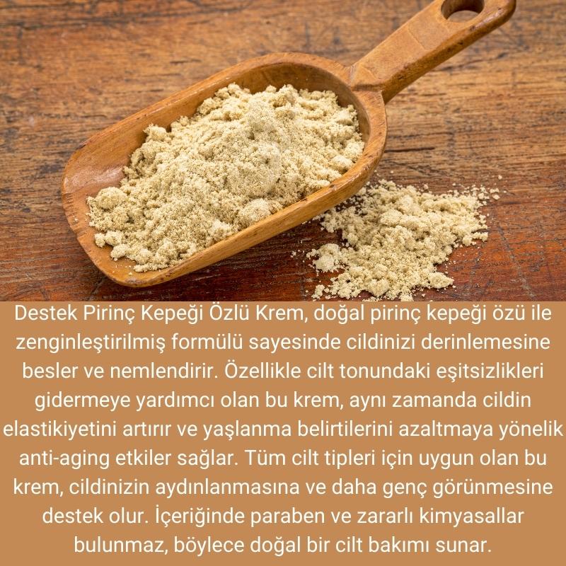 Destek%20Pirinç%20Kepeği%20Özlü%20Krem%20|%20140%20gr