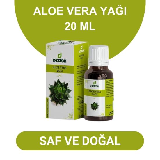 Destek Aloe Vera Yağı | 20 ML Doğal Yağ