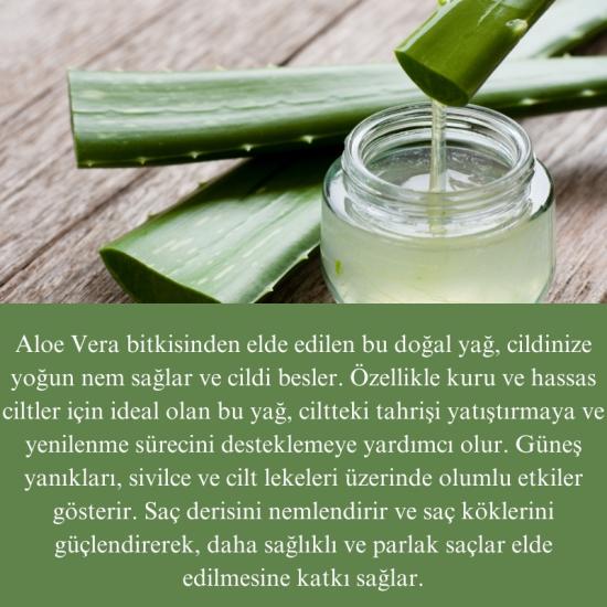 Destek Aloe Vera Yağı | 20 ML Doğal Yağ