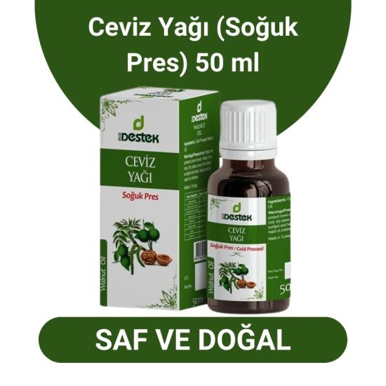 Ceviz Yağı Soğuk Pres | Saf ve Doğal | 50 cc