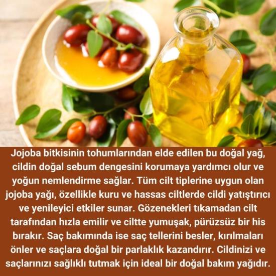 Destek Jojoba Yağı - 20 ml Saf Doğal Bakım