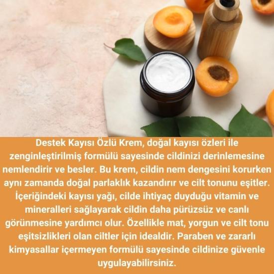 Destek Kayısı Özlü Krem | 45 g