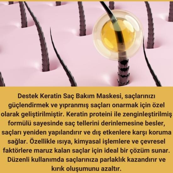 Destek Keratin Saç Bakım Maskesi | 150 gr