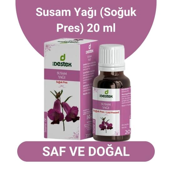 Susam Yağı Soğuk Pres | Saf ve Doğal | 20 cc