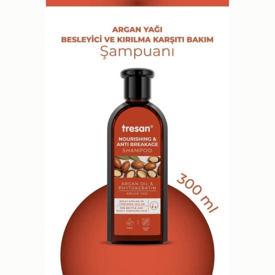 Tresan Argan Yağı Phyto Keratin Şampuan | 300 ml