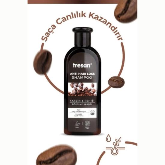 Tresan Kafein & Peptit Şampuan - Dökülme Karşıtı 