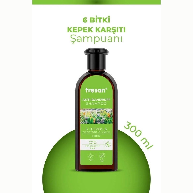 Tresan%206%20Bitki%20Özlü%20Şampuan%20300%20ML