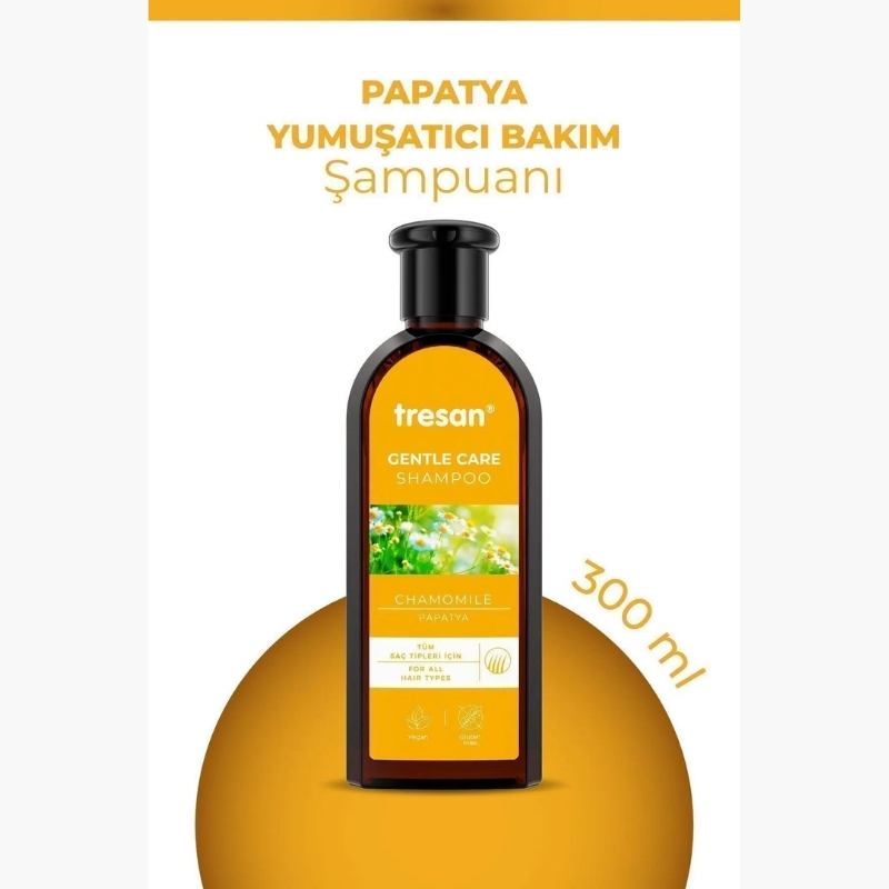 Tresan%20papatya%20Yumuşatıcı%20Bakım%20Şampuanı%20300%20ml